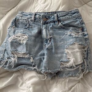 American Eagle Distressed Shorts